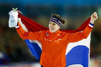 Goud voor Irene Wüst op EK schaatsen 1500 meter. Van harte gefeliciteerd