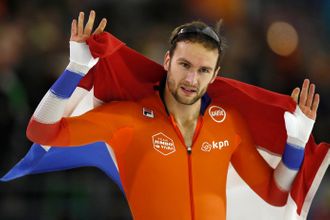 Goud voor Thomas Krol op EK schaatsen 1500 meter. Van harte gefeliciteerd